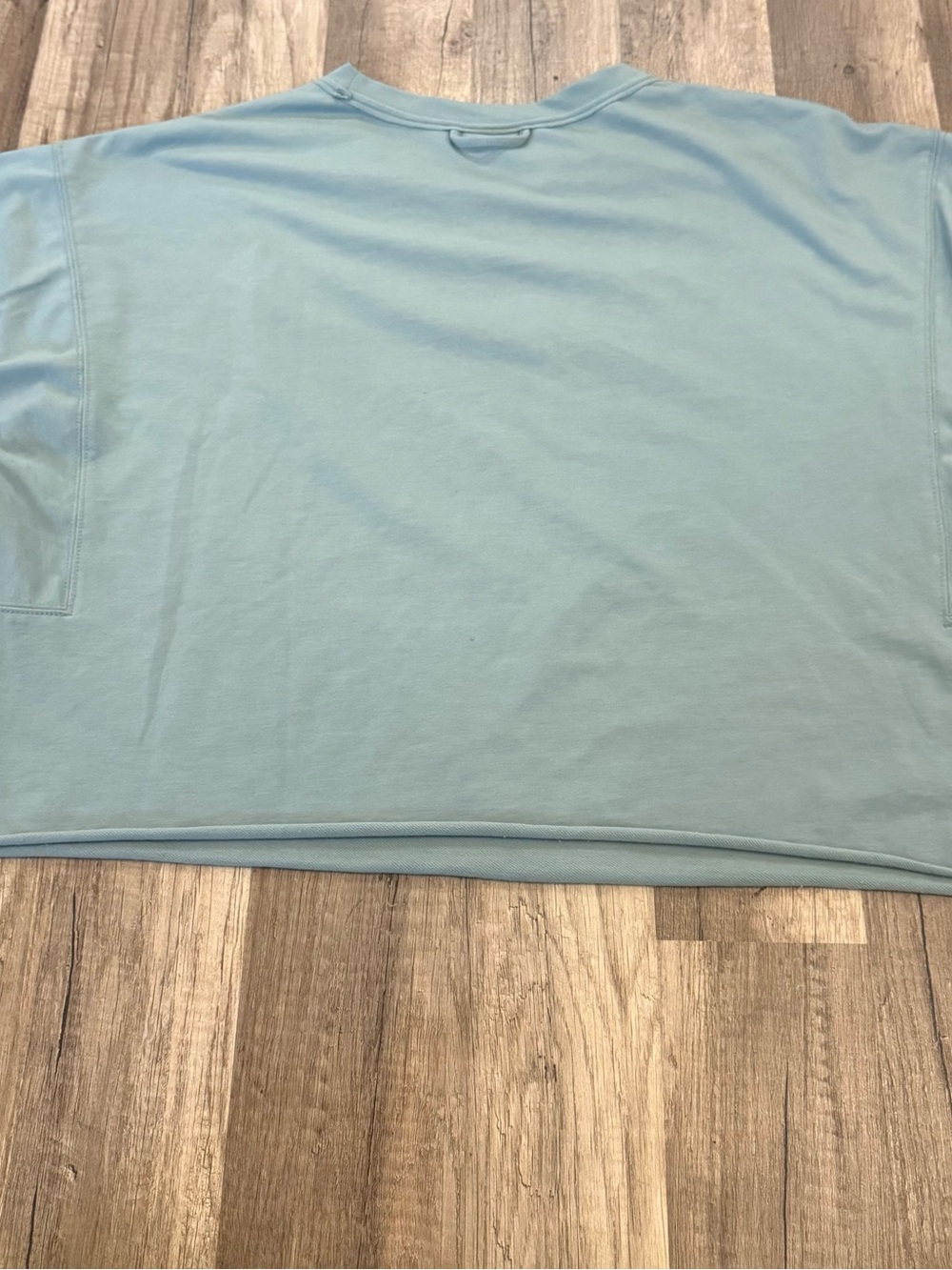 Boxy Cropped Tee in Pale Blue by Cotton On - Picture 3 of 3
